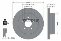 TEXTAR Remschijf (92165503)