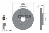 TEXTAR Remschijf (92091803)