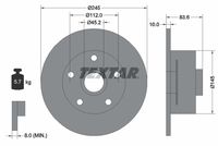 TEXTAR Remschijf (92154303)