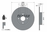 TEXTAR Remschijf (92169203)