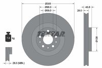 TEXTAR Remschijf (92237603)