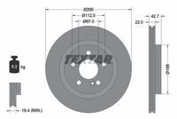 TEXTAR Remschijf (92286903)