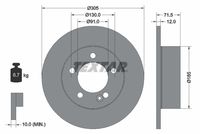 TEXTAR Remschijf (92228800)