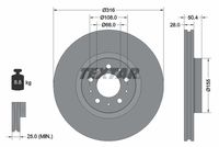 TEXTAR Remschijf (92126603)