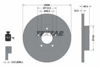 TEXTAR Remschijf (92057405)