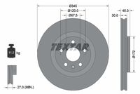 TEXTAR Remschijf (92314505)