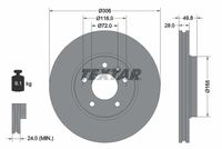 TEXTAR Remschijf (92116005)