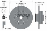 TEXTAR Remschijf (92153703)