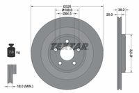 TEXTAR Remschijf (92178005)