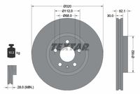 TEXTAR Remschijf (92229305)