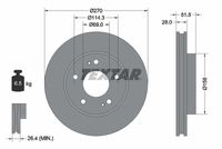 TEXTAR Remschijf (92270803)