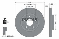 TEXTAR Remschijf (92326203)