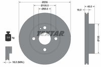 TEXTAR Remschijf (92061500)