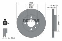 TEXTAR Remschijf (92012103)