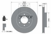 TEXTAR Remschijf (92167203)