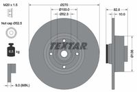 TEXTAR Remschijf (92154503)