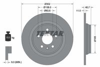 TEXTAR Remschijf (92162903)