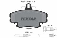 TEXTAR Remblokkenset, schijfrem (2146304)