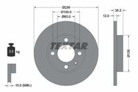 TEXTAR Remschijf (92010603)