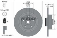 TEXTAR Remschijf (92159803)