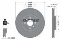 TEXTAR Remschijf (92055203)