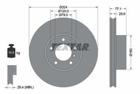 TEXTAR Remschijf (92058300)