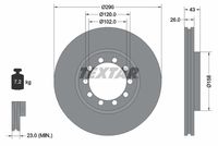 TEXTAR Remschijf (93117500)