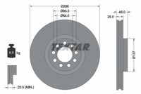 TEXTAR Remschijf (92155700)