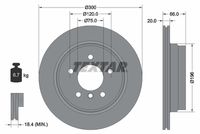 TEXTAR Remschijf (92154903)