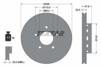 TEXTAR Remschijf (92174205)