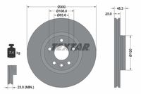 TEXTAR Remschijf (92255703)