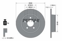 TEXTAR Remschijf (92326403)