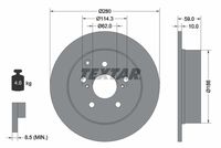 TEXTAR Remschijf (92168103)