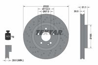 TEXTAR Remschijf (92262105)