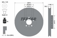 TEXTAR Remschijf (92266325)