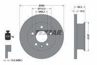 TEXTAR Remschijf (92055900)