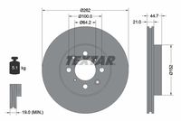 TEXTAR Remschijf (92060903)