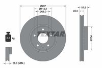 TEXTAR Remschijf (92295003)