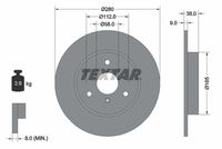 TEXTAR Remschijf (92097603)