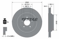 TEXTAR Remschijf (92160705)