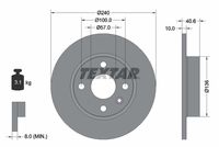 TEXTAR Remschijf (92111003)