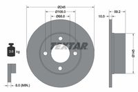 TEXTAR Remschijf (92026100)