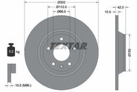 TEXTAR Remschijf (92159503)