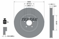 TEXTAR Remschijf (92199105)