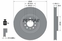 TEXTAR Remschijf (92242403)