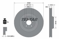 TEXTAR Remschijf (92184203)