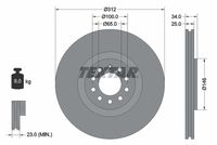 TEXTAR Remschijf (92098505)