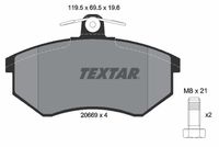 TEXTAR Remschijf (92157003)