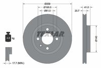 TEXTAR Remschijf (92292103)