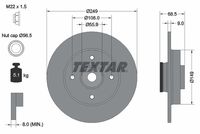 TEXTAR Remschijf (92133303)